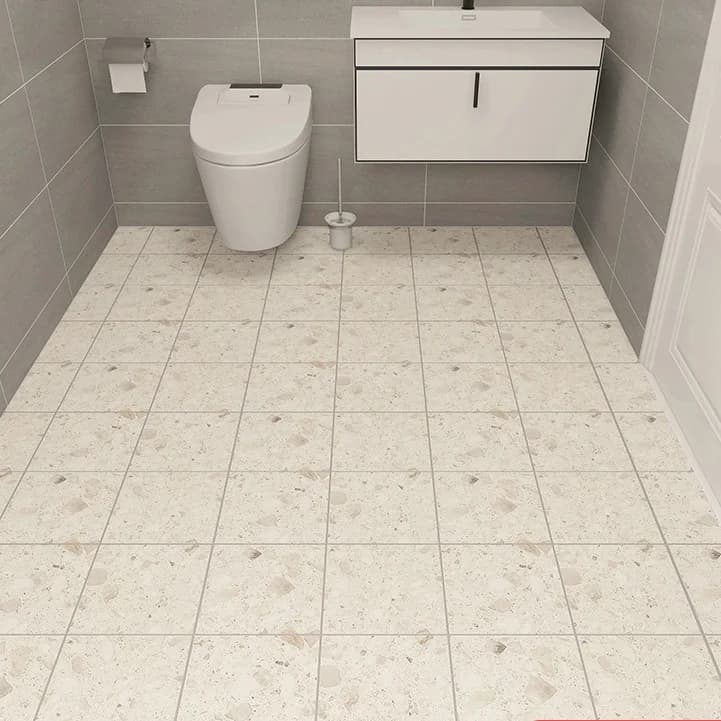Modern  Self-Adhesive Wallpaper Floor Tiles Paper Home Decoration Waterproof Antiskid  Pvc Floor Paper detail 6