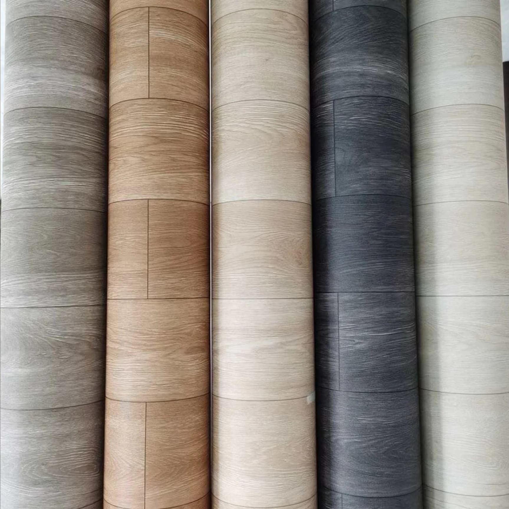 COWINLIFE DECO Self-Adhesive PVC Vinyls Wood Flooring Sticker Modern 3D Waterproof Wear Resistance Luxury Bathroom Kitchen Use