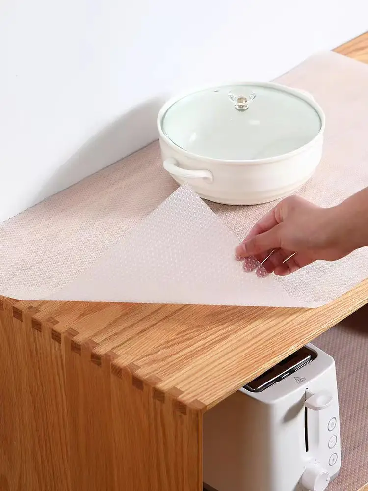 COWINLIFE DECO Best Selling Waterproof Anti Slip Kitchen Shelf Liner Cabinet Non Slip Slide Stop Mat Anti slip Sticker detail 4