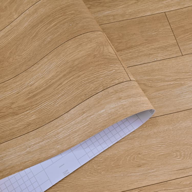 COWINLIFE DECO Luxury Vinyl PVC Self-Adhesive 3D Wood Flooring Sticker High Quality Waterproof Plastic Kitchen Living Room Floor detail 2