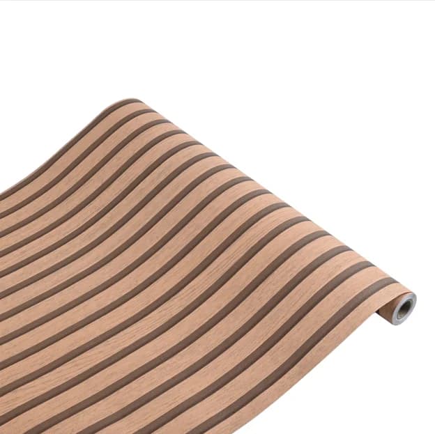 COWINLIFE DECO Waterproof 3D Wood Texture Wallpaper Peel and Stick Self Adhesive PVC Vinyl Wall Stickers for Bedroom Bathroom Wall detail 2