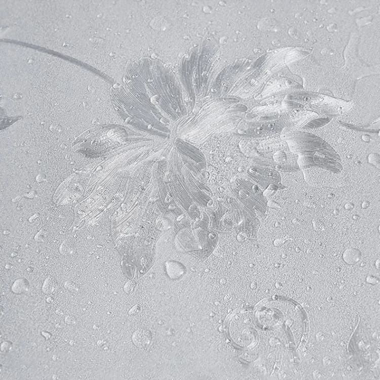 Wholesale Floral Cheap Electrostatic Film Static Sticker Frosted Film for Window Glass Privacy Film for Bathroom Office Hotel detail 2