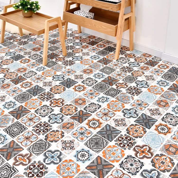 China High Quality Self Adhesive Floor Paper Removable Vinyl Waterproof Floor Wallpaper Wall Murals 3D Wallpaper Bathroom Floor detail 2