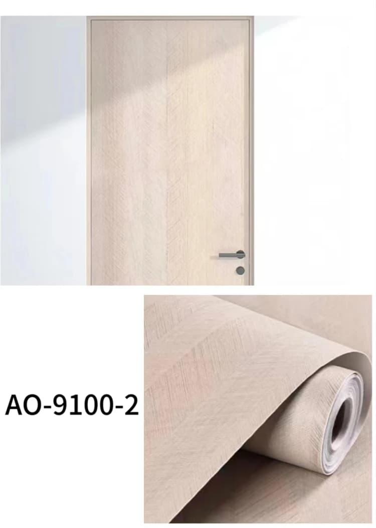 Wood Grain Herringbond Contact Paper Peeling and Pasting Retro Wood Grain Removable Self-adhesive Wallpaper Bedroom Bathroom detail 2