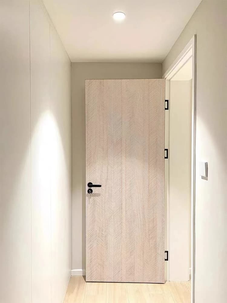 Wood Grain Herringbond Contact Paper Peeling and Pasting Retro Wood Grain Removable Self-adhesive Wallpaper Bedroom Bathroom detail 4