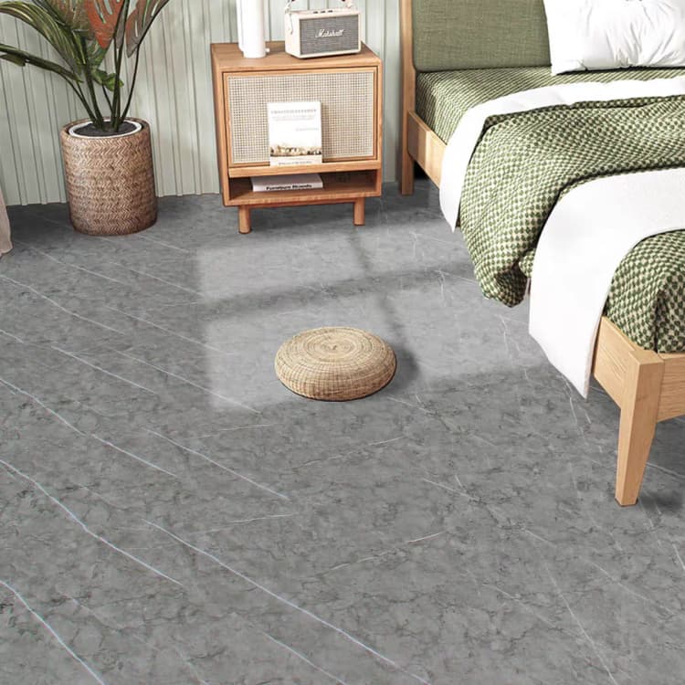High Quality Floor Marble Stickers Vinyl Self Adhesive Floor Papers Wallpaper PVC Peel and Stick Floor for Kitchen detail 1