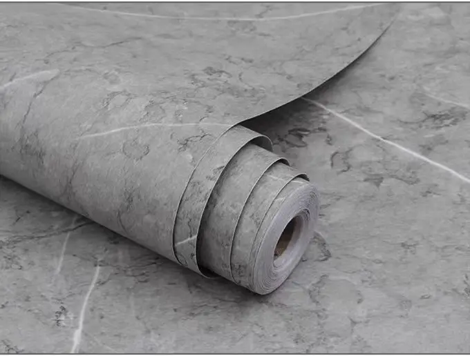 High Quality Floor Marble Stickers Vinyl Self Adhesive Floor Papers Wallpaper PVC Peel and Stick Floor for Kitchen detail 7