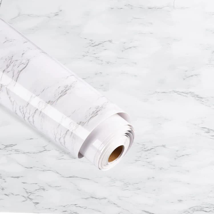 High Quality Floor Marble Stickers Vinyl Self Adhesive Floor Papers Wallpaper PVC Peel and Stick Floor for Kitchen detail 8
