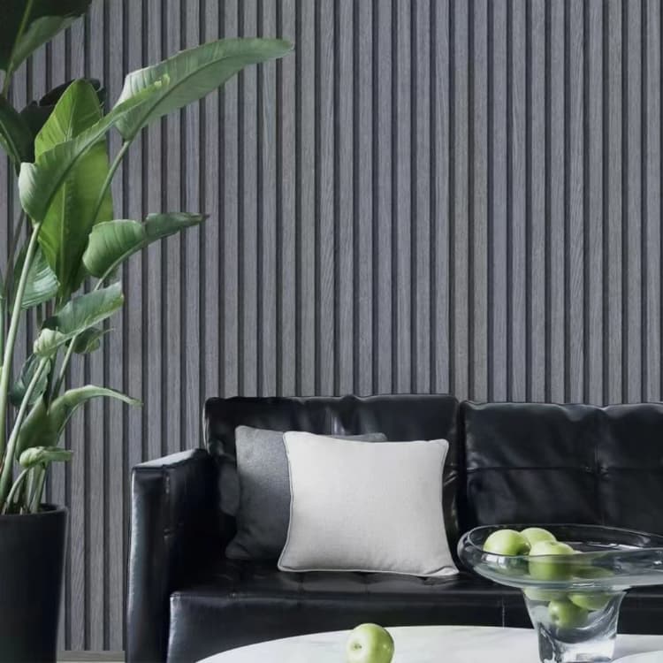 Wholesale Waterproof 3D Wooden Slat Wallpaper Wood Design Peel and Stick Self Adhesive Vinyl Wallpaper for Bedroom detail 3