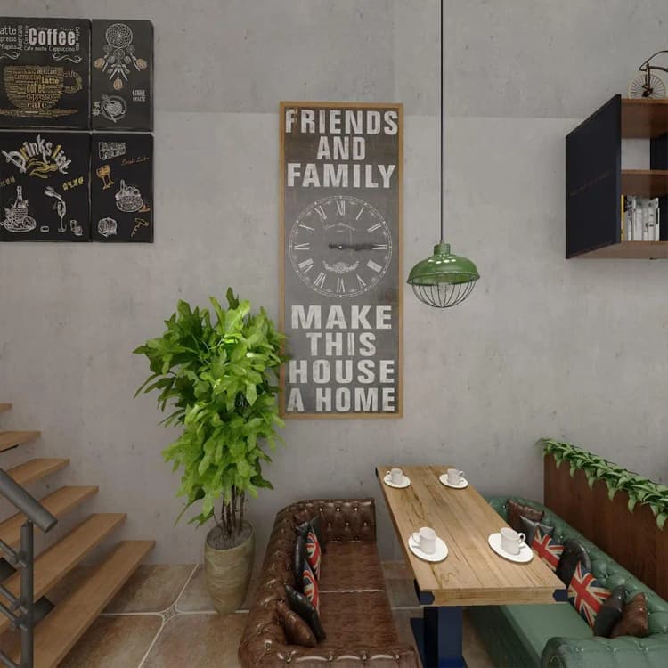 COWINLIFE Waterproof Light Gray Vinyl Textured Peel and Stick Wallpaper Concrete Cement Wall Sticker Wall Paper for Bedroom detail 5