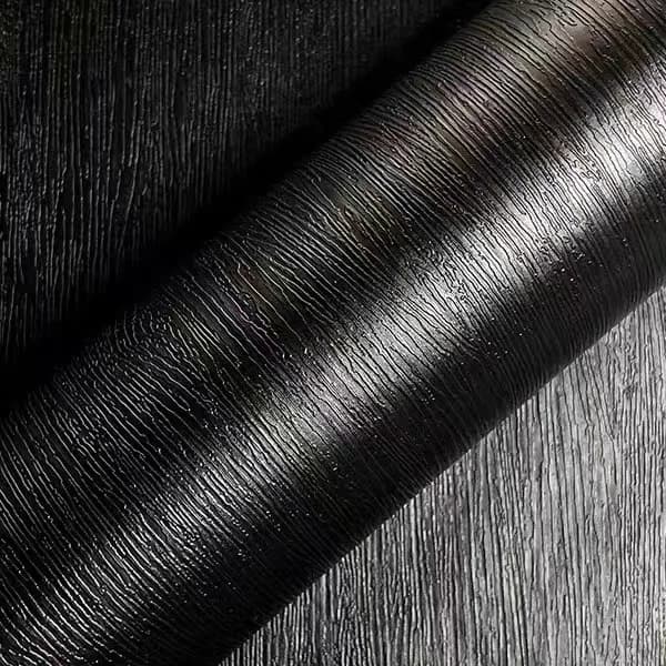 COWINLIFE DECO High Quality Textured Black Wood Sticker Home Decoration Wallpaper Peel and Stick Waterproof Self Adhesive Wall Paper