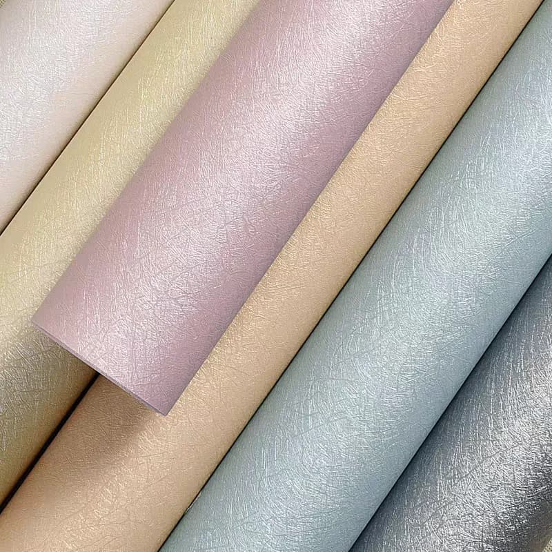 COWINLIFE DECO High Quality DIY 3D Silk Embossed Wallpaper Sticker Textured Peel and Stick Self Adhesive Vinyl Wall Paper for Home