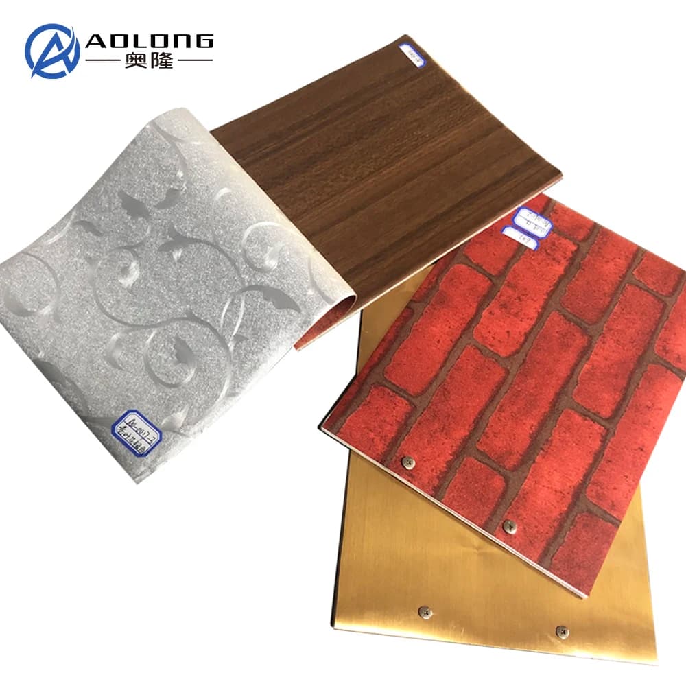 Free Sample 15 Colors Hot Selling Patten 3D Pvc Waterproof Peel and Stick Self Adhesive Wallpaper Floor Paper Sticker Wall Paper