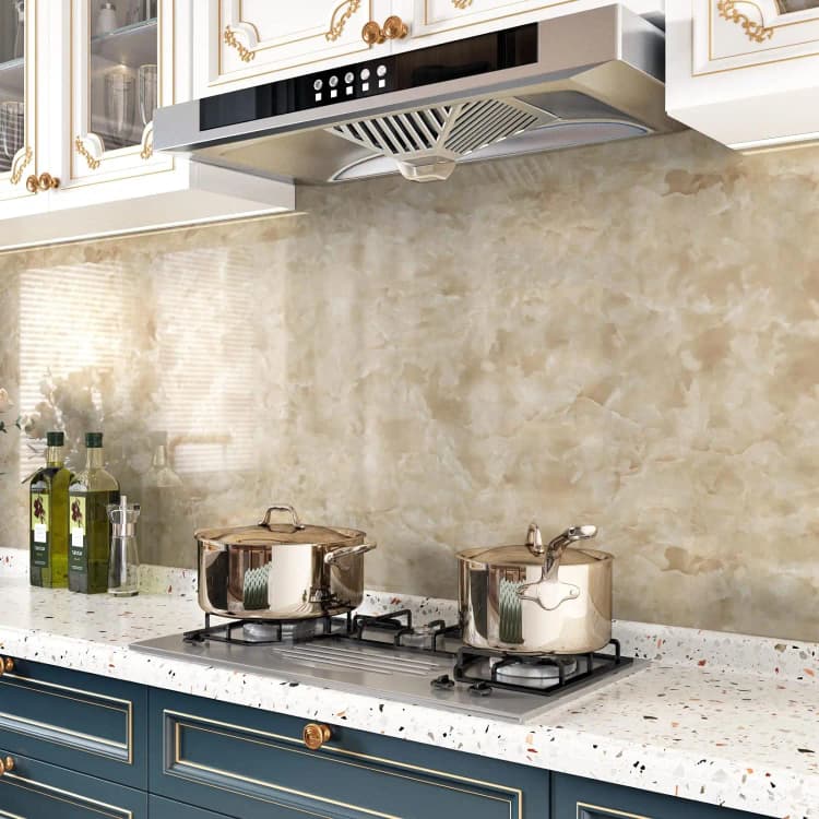 Factory Price 3D Marble Sticker Wallpaper Peel and Stick Self-adhesive Wallpaper Waterproof for Home Decoration detail 3