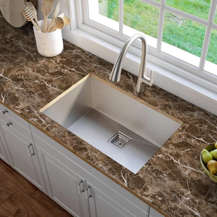 COWINLIFE DECO Brown Contact Paper Granite Peel and Stick Self-Adhesive Vinyl Waterproof Wallpaper Marble Sticker for Kitchen Cabinet detail 5
