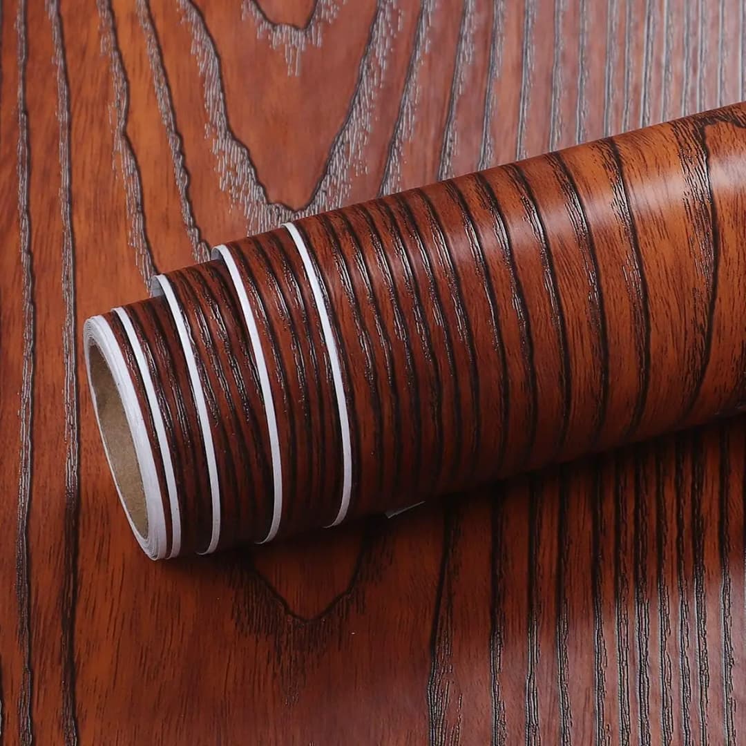 COWINLIFE Thick Wood Contact Paper for Cabinets Peel and Stick Wood Grain Wallpaper Self Adhesive Furniture Vinyl Wrap