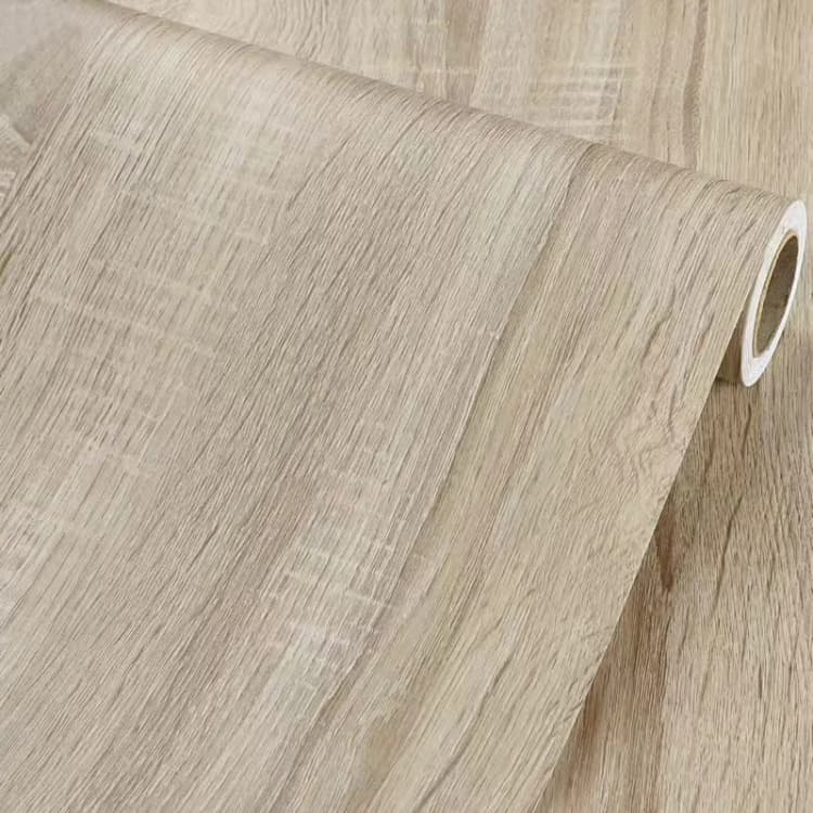 COWINLIFE Pvc Wooden Textured Effect Veneer Decorative Film Grain Designs 3d Wood Wallpaper Wall Paper Rolls for Furniture detail 2