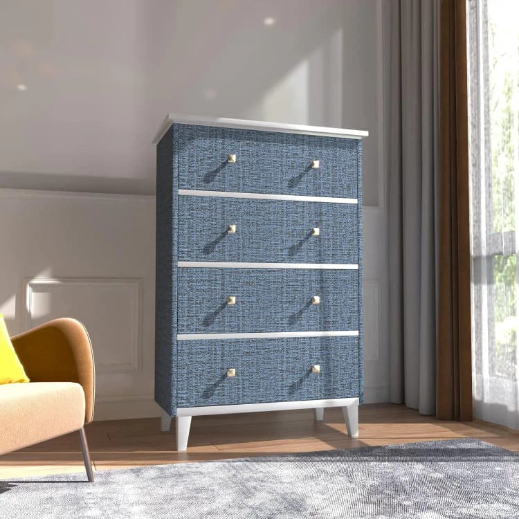 Cheap Light Blue Linen Grasscloth Peel and Stick Wallpaper Vinyl Self Adhesive Removable Wallpaper for Wall Decor detail 6