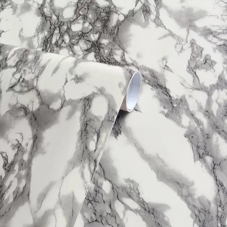 Marble Contact Paper  Peel and Stick Wallpaper Vinyl  Self Adhesive Removable Waterproof Wall Paper for Countertop Cabinet detail 1
