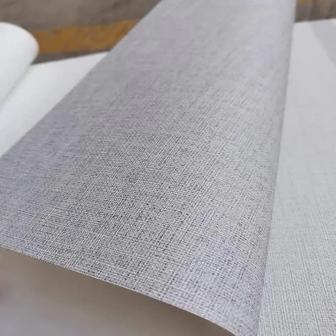 3D Peeling Wallpaper Gray Self-adhesive Linen Embossed Wallpaper Detachable Contact Paper Decoration Living Room detail 5