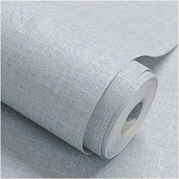 3D Peeling Wallpaper Gray Self-adhesive Linen Embossed Wallpaper Detachable Contact Paper Decoration Living Room detail 6