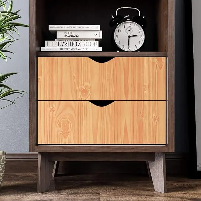 Chinese Manufacturers Wood Stickers Wall PVC Peel and Stick Self Adhesive Wallpaper Removable for Furniture Decor detail 5