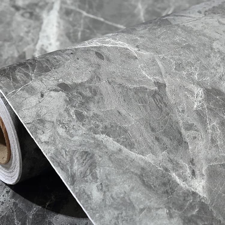 Hot New Marble Cement Vinyl Grey Wall Paper 3D Home Decoration Mural Wallpaper Adhesive Peel and Stick Wallpaper 3d Living Room detail 6