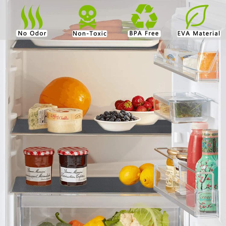 Wholesale Cheap Waterproof Multicolor Eva Anti Slip Drawer Shelf Comida Liners Cabinet Mats Refrigerator Liner Mat for Kitchen detail 3