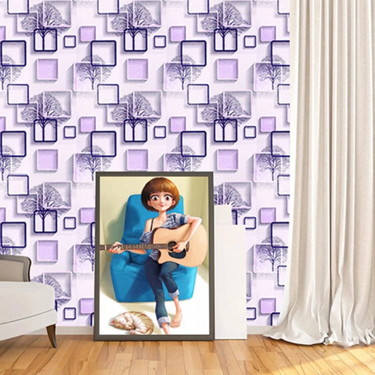 Self Adhesive Removable Decoration Home Wallpaper 3dPVC Vinyl Waterproof Wallpaper Bedroom Interior detail 2