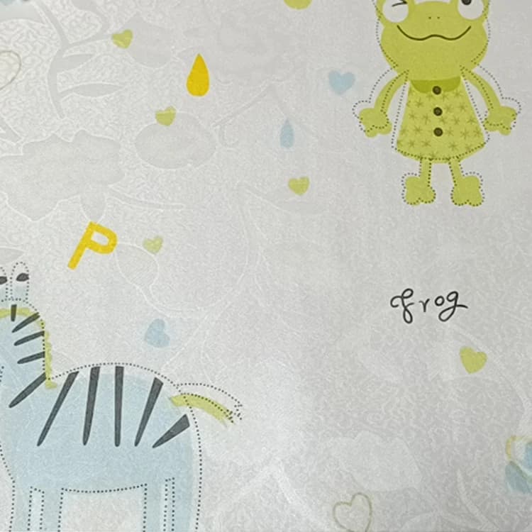 Removable Bedroom 3D Kids Room Decoration Cartoon Vinyl Peel and Stick Wallpapers Pvc Self Adhesive Wall Paper for Kids Room detail 3