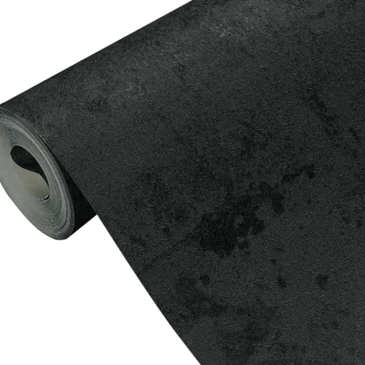 Chinese Factory Wholesale Morden Waterproof Pvc Self Adhesive Papel De Parede Wall Paper Black Concrete Peel and Stick Wallpaper detail 1