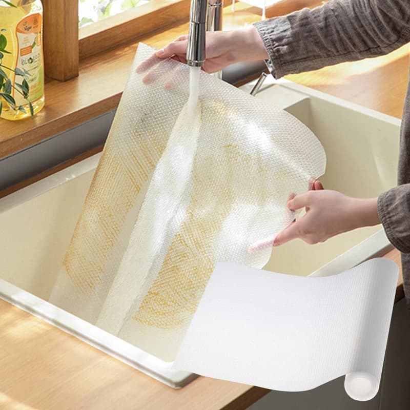 Wholesale Easy Clean Multicolor Reusable Waterproof Anti Slip Pvc Eva Foam Mat Refrigerator Mat Drawer Liners for Kitchen