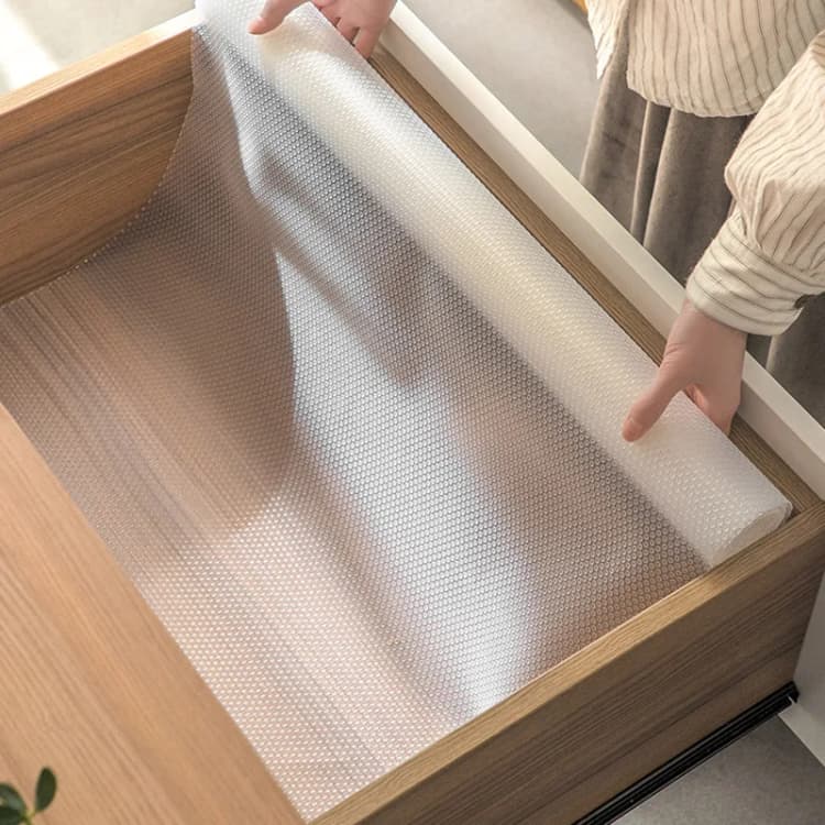 Wholesale Easy Clean Multicolor Reusable Waterproof Anti Slip Pvc Eva Foam Mat Refrigerator Mat Drawer Liners for Kitchen detail 2