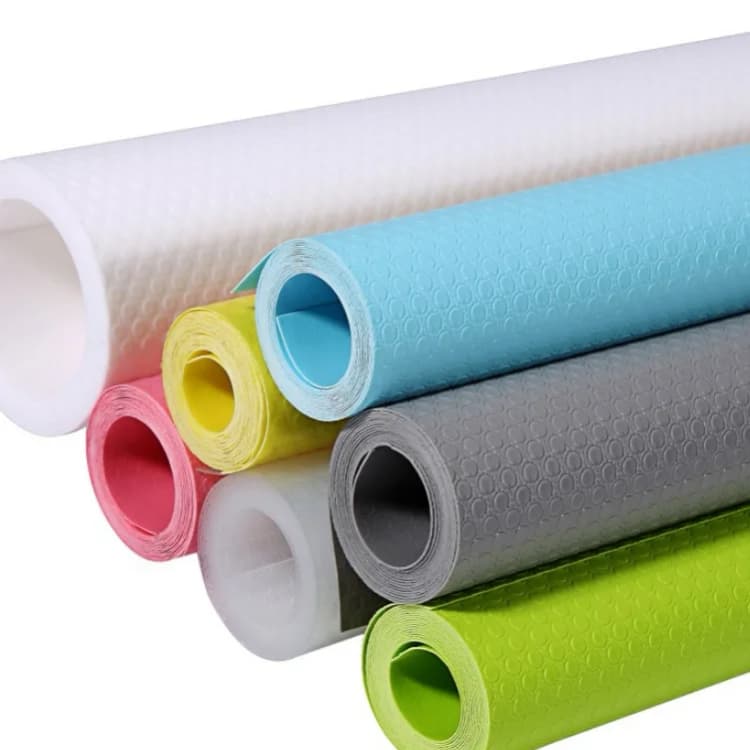 Custom OEM Waterproof Cut at Will Pvc Eva Anti Slip Mat Eva Shelf Liner for Kitchen Drawers Cabinet Countertops detail 4