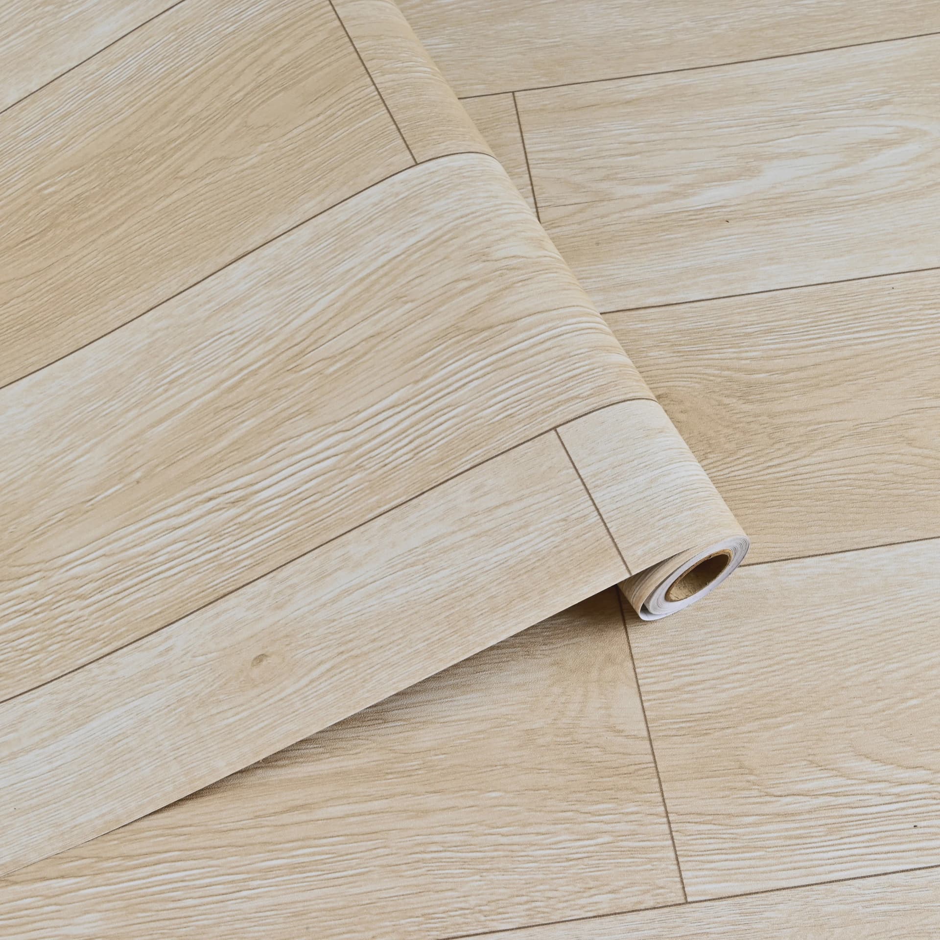 COWINLIFE DECO Custom Thick Waterproof PVC Self Adhesive Wood Flooring Sticker Luxury 3d Vinyl for Kitchen Bathroom Floor