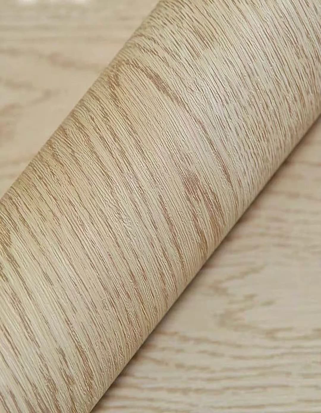 COWINLIFE DECO Modern 3D Wood Grain Wallpaper Peel and Stick Self Adhesive Wall Paper Waterproof Vinyl for Furniture Wall