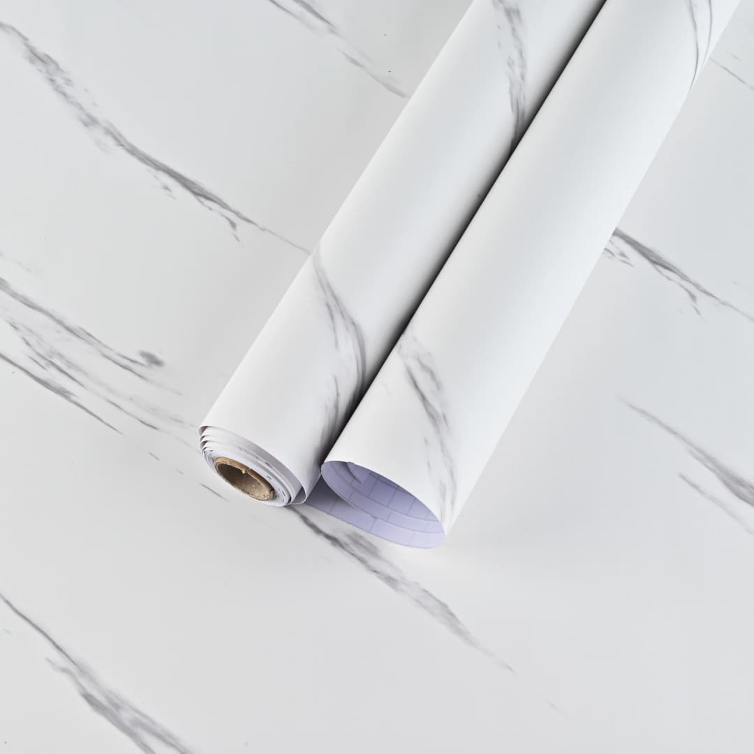 COWINLIFE DECO High Quality Matt Self-adhesive Marble Sticker Floor Tiles Wallpaper Vinyl Peel and Stick Waterproof for the Floor