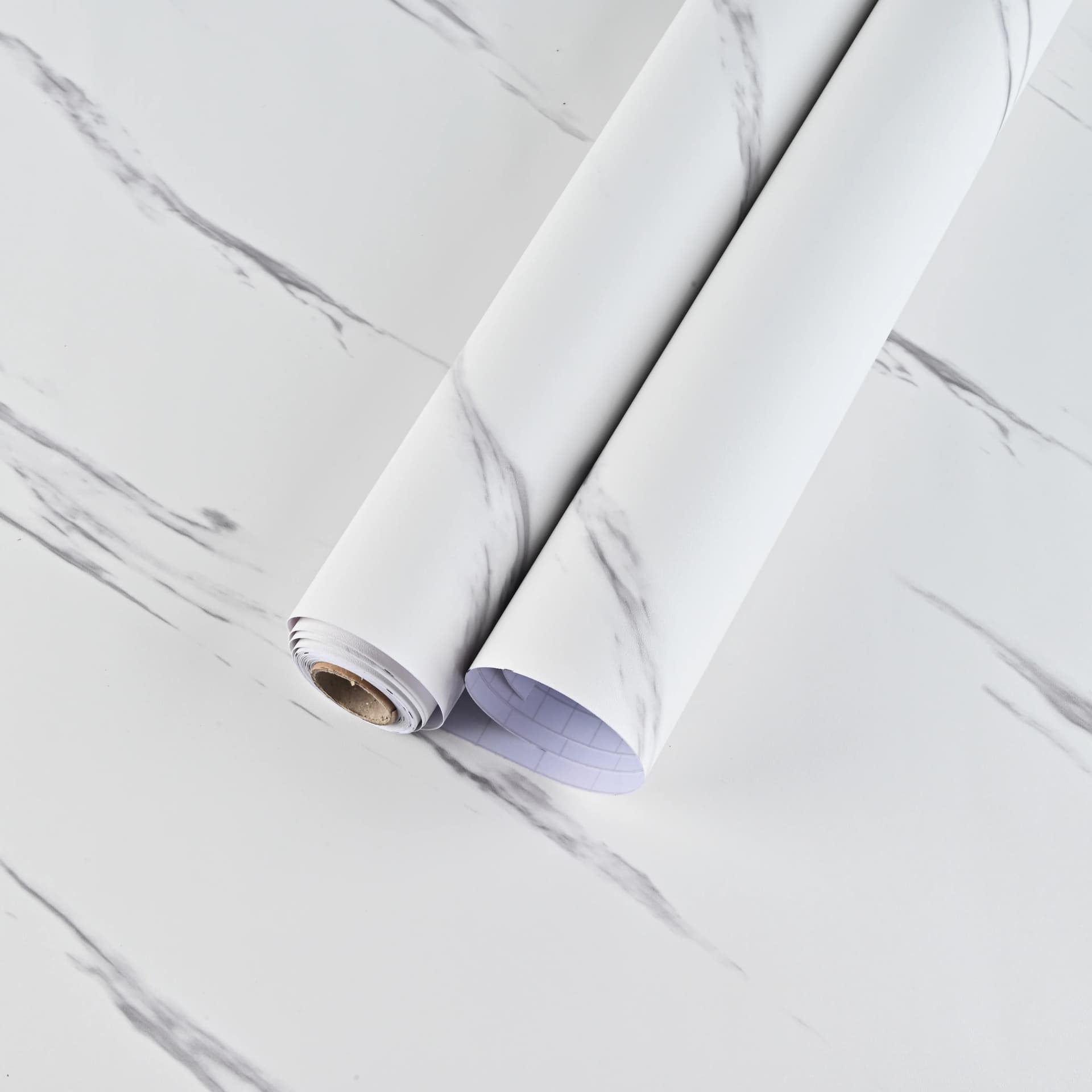 COWINLIFE DECO High Quality Matt Self-adhesive Marble Sticker Floor Tiles Wallpaper Vinyl Peel and Stick Waterproof for the Floor
