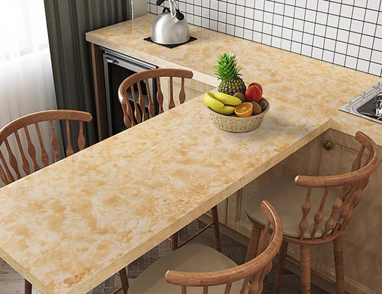 Hot Selling Customized Waterproof Classic Marble Peel and Stick Self Adhesive Wallpaper for Bathroom Kitchen Sitting Room detail 4