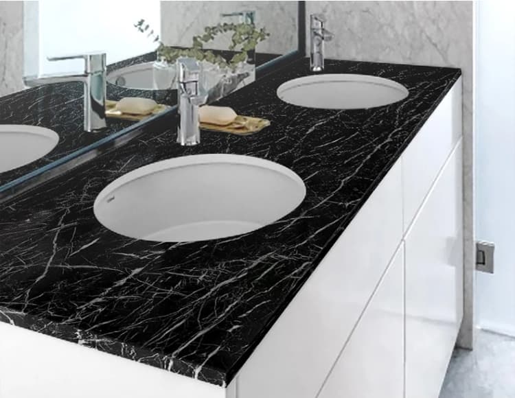 Hot Selling Customized Waterproof Classic Marble Peel and Stick Self Adhesive Wallpaper for Bathroom Kitchen Sitting Room detail 5