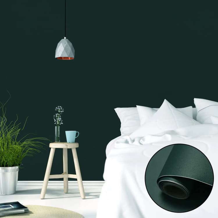 Cheap Waterproof Pvc Self Adhesive Wall Paper New Stick and Peel Beige Plain Wallpaper Printing for Cabinet Door Kitchen detail 2