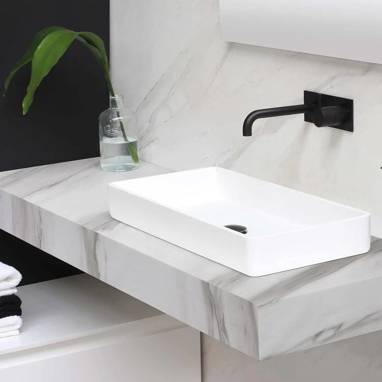 COWINLIFE DECO Waterproof White Marble Stickers Wall Vinyl Self Adhesive Peel and Stick Wallpaper 3d for Kitchen Cabinet detail 5