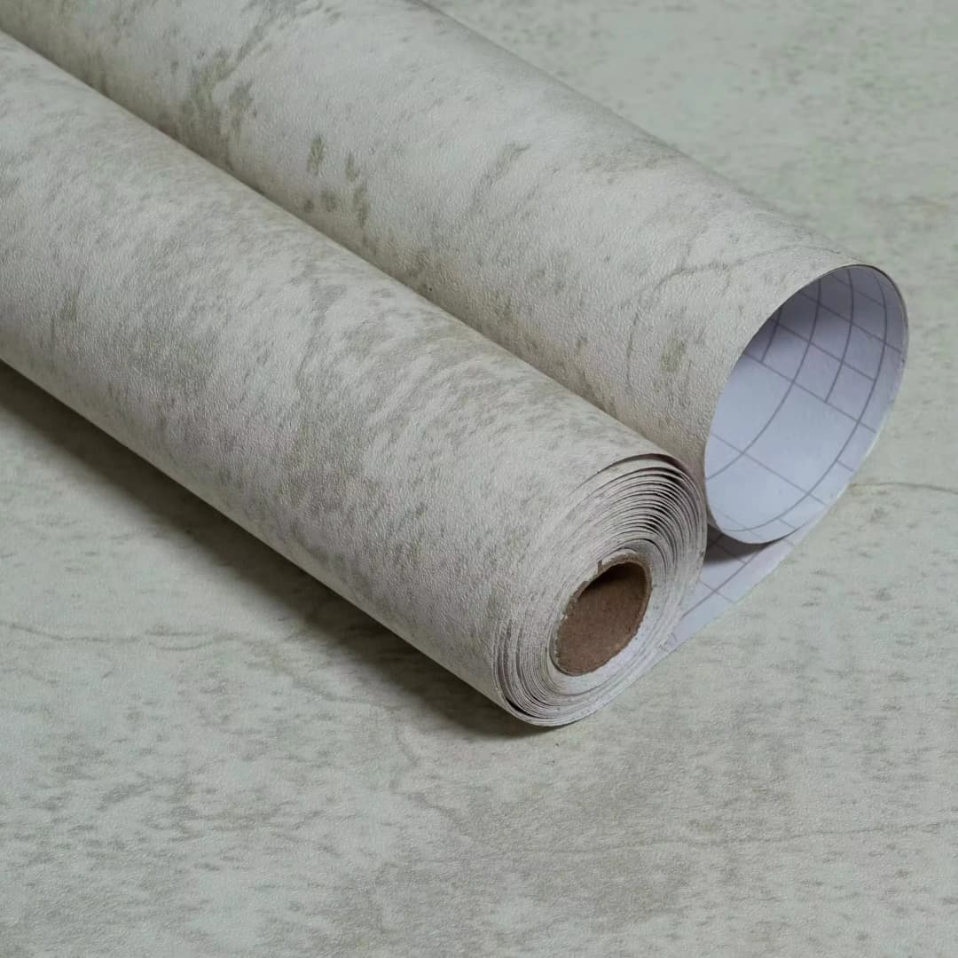 COWINLIFE Thick Concrete Contact Paper Peel and Stick Vinyl Removable Adhesive 3D Wall Sticker Cement Wallpaper for Wall