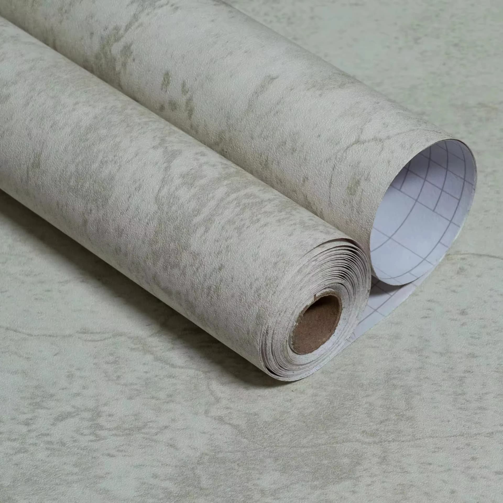 COWINLIFE Thick Concrete Contact Paper Peel and Stick Vinyl Removable Adhesive 3D Wall Sticker Cement Wallpaper for Wall