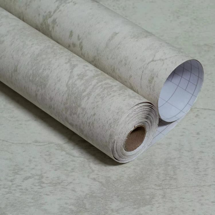 COWINLIFE Thick Concrete Contact Paper Peel and Stick Vinyl Removable Adhesive 3D Wall Sticker Cement Wallpaper for Wall detail 1