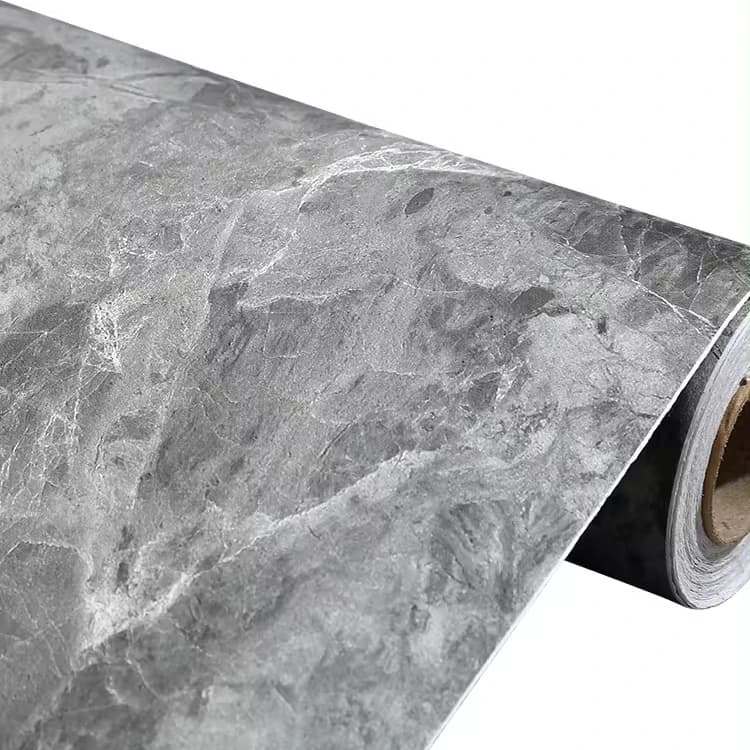 COWINLIFE Grey Concrete Wall Paper Peel and Stick Waterproof Self Adhesive Wall Sticker Vinyl Cement Wallpaper for Walls detail 1