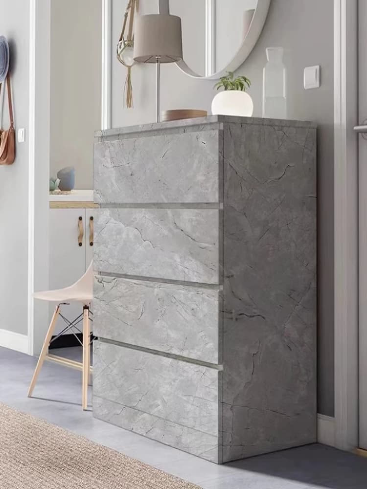 COWINLIFE Matte 3D Peel and Stick Granite Waterproof Self Adhesive Wallpaper Marble Wall Stickers for Bedroom Wall Decor detail 6