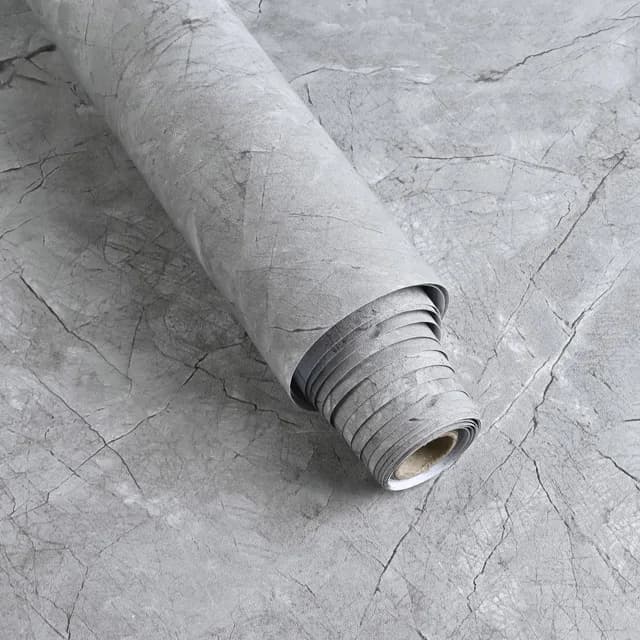 COWINLIFE Matte 3D Peel and Stick Granite Waterproof Self Adhesive Wallpaper Marble Wall Stickers for Bedroom Wall Decor detail 8