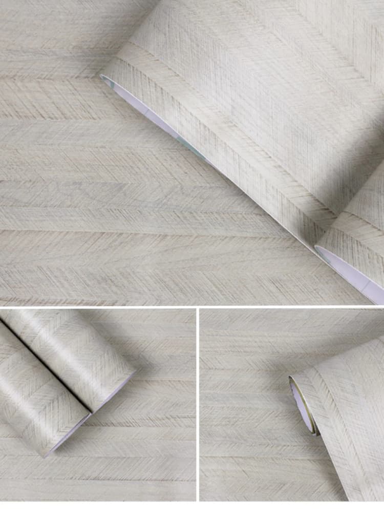 Herringbone Peel and Stick Wallpaper  Home Decoration PVC Self Adhesive Film Wooden Textures Wallpaper Roll for Doors Furniture detail 6