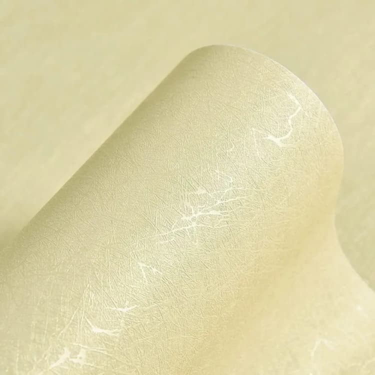 COWINLIFE Yellow 3d Wall Wallpaper Self Adhesive Home Decorative Vinyl Film Silk Embossed Wallpaper for Bedroom Decor detail 1